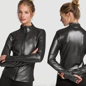 PINK Victoria's Secret Relay Ribbed Full-Zip Jacket